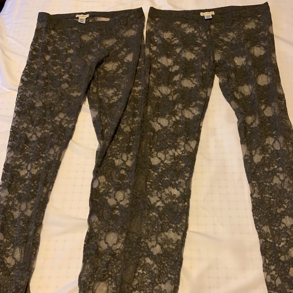 NWOT lace leggings outfit sizes M S